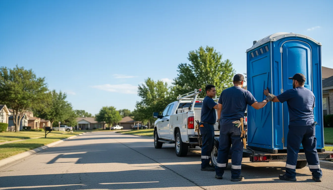 Portable Toilet Rental in Hall Summit, LA near me